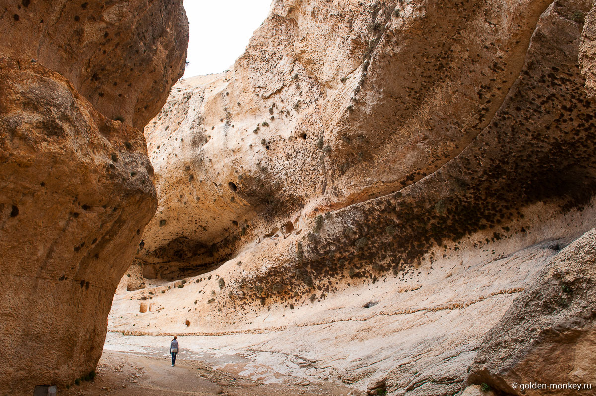 Каньон в Маалюле Каньон в Маалюле