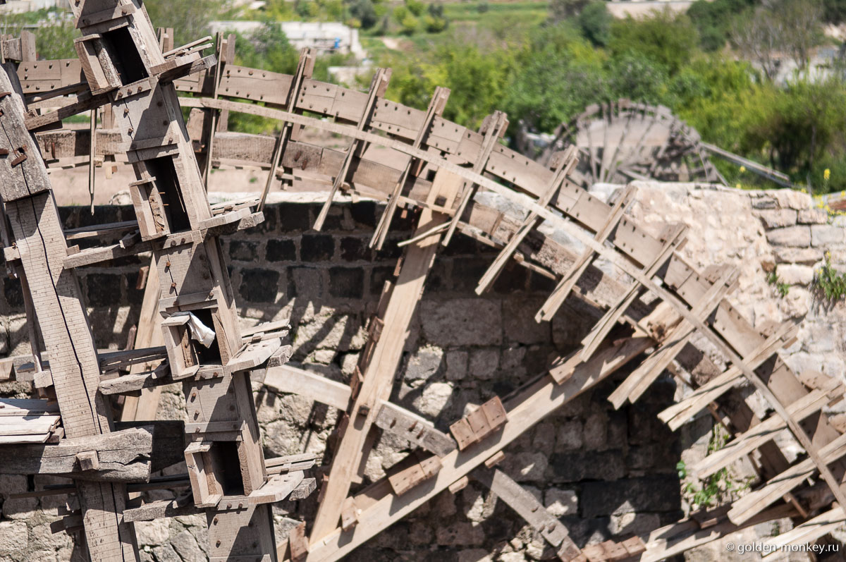 Деревянные нории Деревянные нории