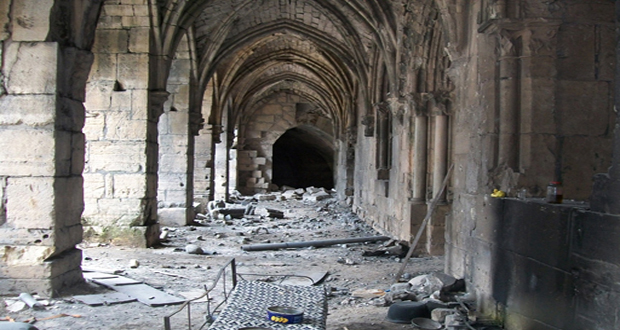 Урон, нанесенный военными операциями (фото с сайта sana.sy) Урон, нанесенный военными операциями (фото с сайта sana.sy)