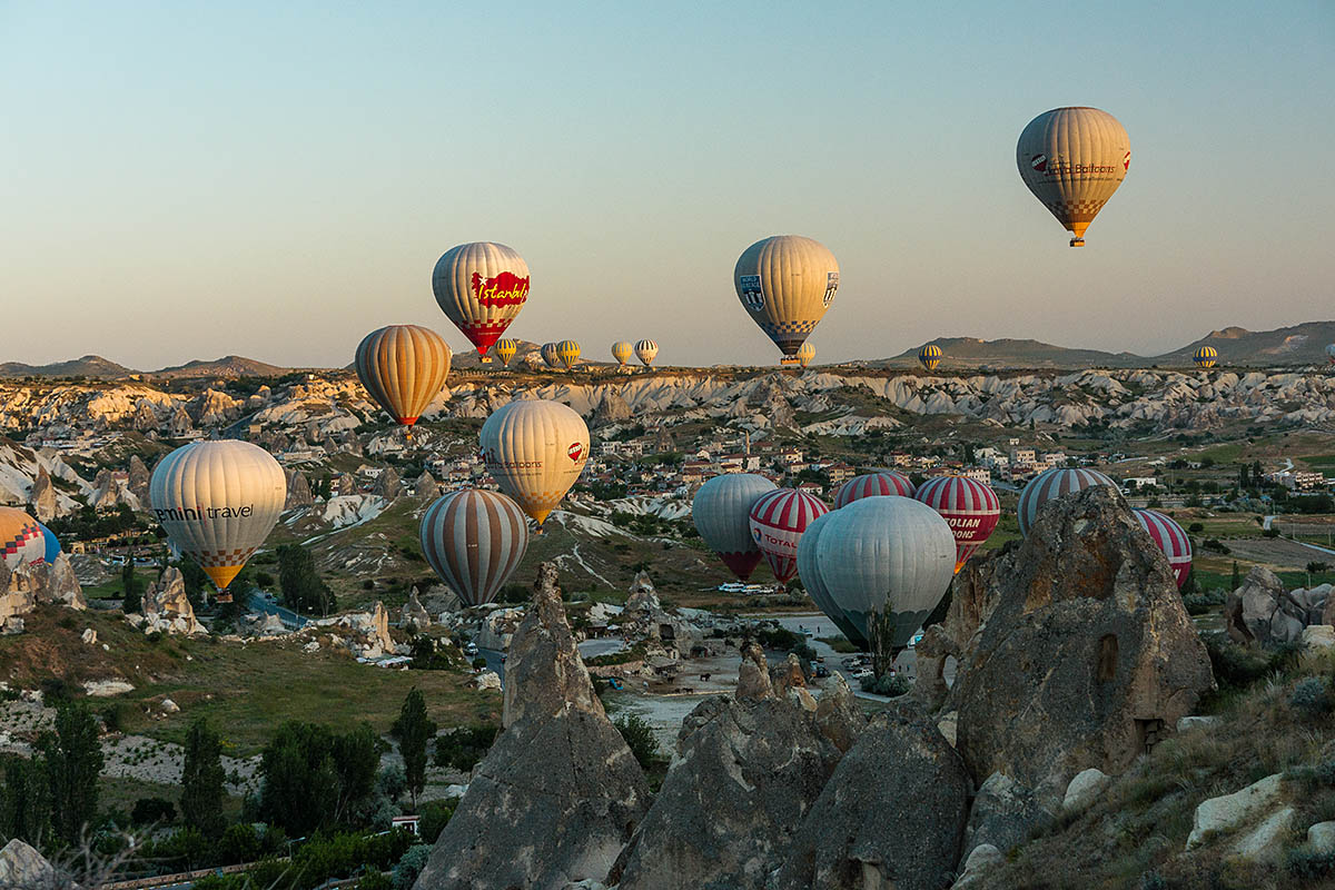 Рассвет в Каппадокии