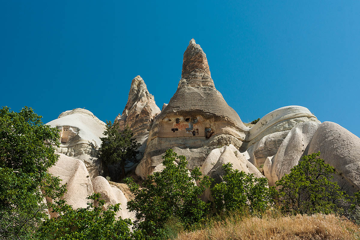 Каппадокия, домики гномиков