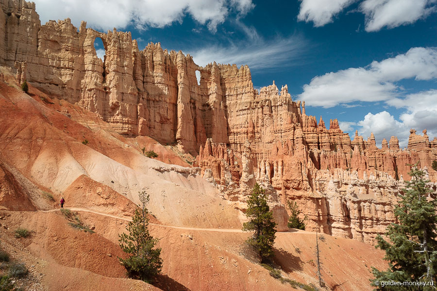 Вот и та самая стена с окнами – Wall of Windows. Выглядит впечатляюще. Слышала, что в первой половине дня она смотрится еще эффектней, потому что полностью освещена с востока. Вот и та самая стена с окнами – Wall of Windows. Выглядит впечатляюще. Слышала, что в первой половине дня она смотрится еще эффектней, потому что полностью освещена с востока.