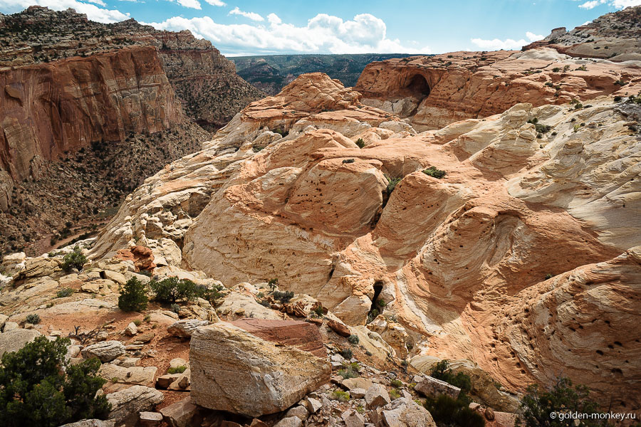 К примеру, мы еще не встречали вот такие оранжево-сливочные скалы, напоминающие своим видом вкусный персиковый десерт. Вживую они выглядят просто потрясающе. К примеру, мы еще не встречали вот такие оранжево-сливочные скалы, напоминающие своим видом вкусный персиковый десерт. Вживую они выглядят просто потрясающе.
