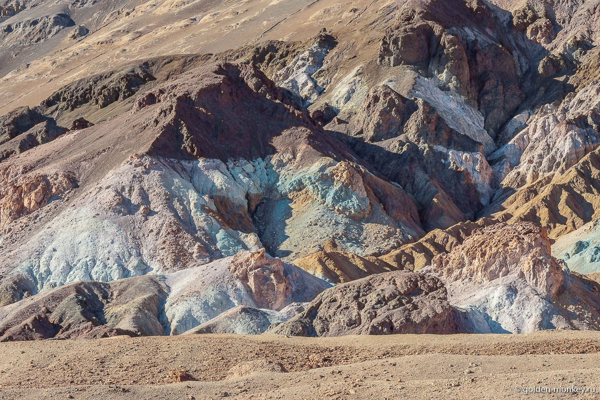 Самая разноцветная часть Artist’s Drive – «Палитра Художника» Самая разноцветная часть Artist’s Drive – «Палитра Художника»