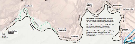 Хермит-Роуд (по ней проходит красный маршрут) Хермит-Роуд (по ней проходит красный маршрут)