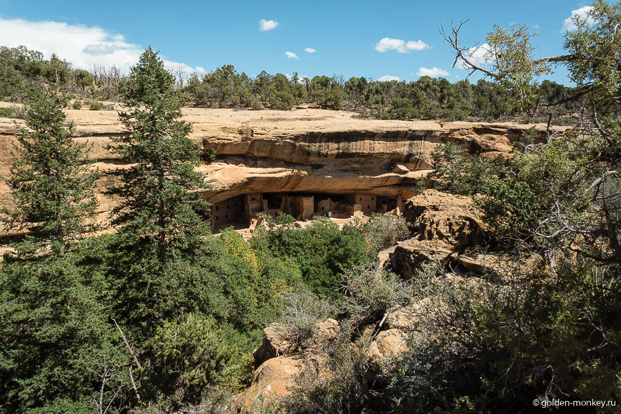 Скальное жилище Spruce Tree House Скальное жилище Spruce Tree House