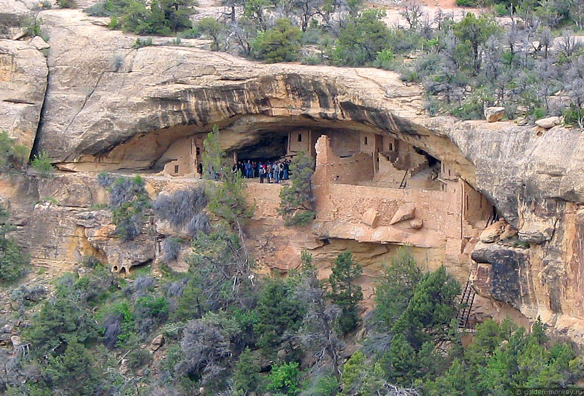 Скальное жилище Balcony House Скальное жилище Balcony House