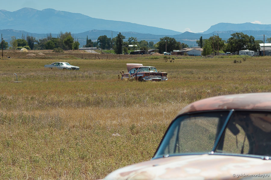 Вообще, в Штатах полно огромных свалок старых автомобилей. Любопытно было бы посмотреть, жаль по пути больше ничего не попалось. Вообще, в Штатах полно огромных свалок старых автомобилей. Любопытно было бы посмотреть, жаль по пути больше ничего не попалось.