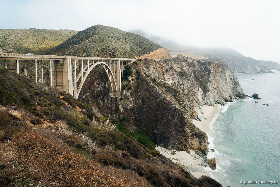 Мост Биксби (Bixby Bridge) не фотографирует только ленивый )) Мост Биксби (Bixby Bridge) не фотографирует только ленивый ))