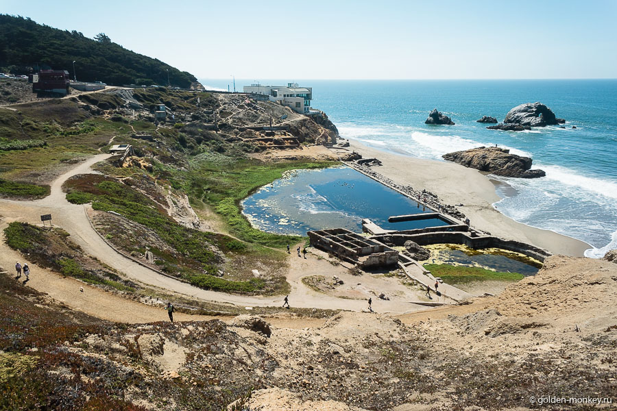 Вид на Сатро-Батс (Sutro Baths), Сан-Франциско Вид на Сатро-Батс (Sutro Baths), Сан-Франциско