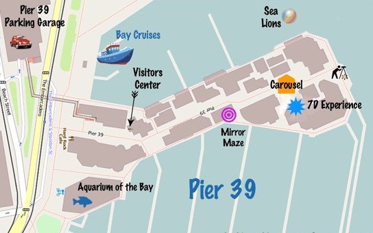 Схема Пирса 39, Сан-Франциско Схема Пирса 39, Сан-Франциско