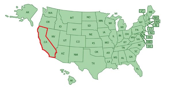 Штат, в котором расположен парк. Штат, в котором расположен парк.