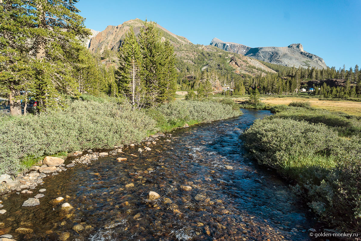 Река рядом с кемпингом Река рядом с кемпингом