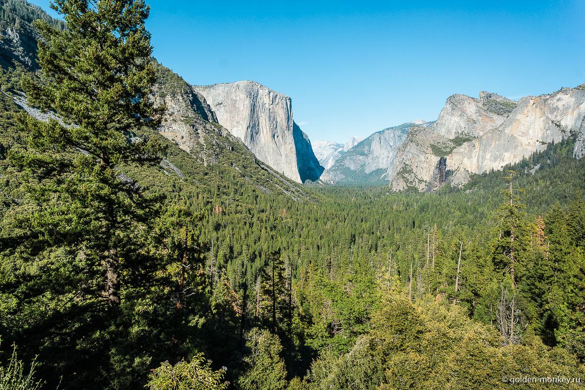 Вид со смотровой площадки Глэйшер-Поинт Вид со смотровой площадки Глэйшер-Поинт