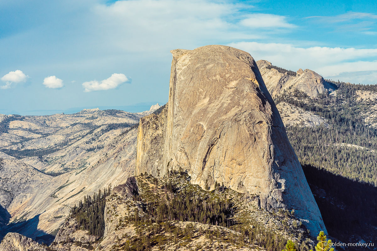 Скала Полукупол – любимица альпинистов Скала Полукупол – любимица альпинистов