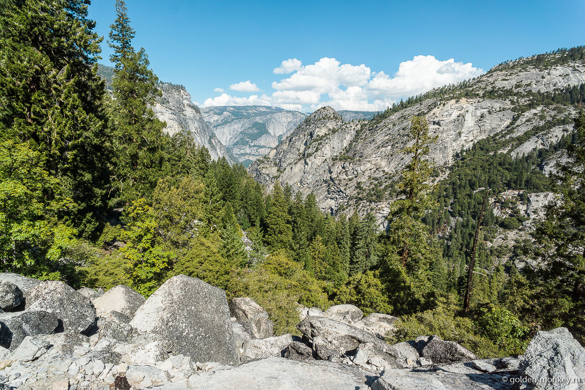 Панорамные виды на долину, давшие название трейлу Панорамные виды на долину, давшие название трейлу