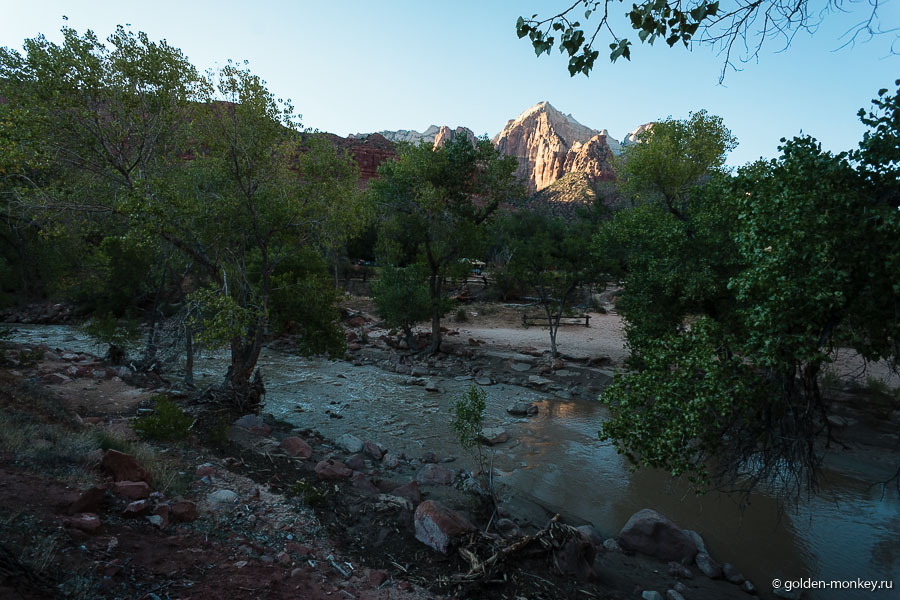 Река Вирджиния рядом с кемпингом Река Вирджиния рядом с кемпингом