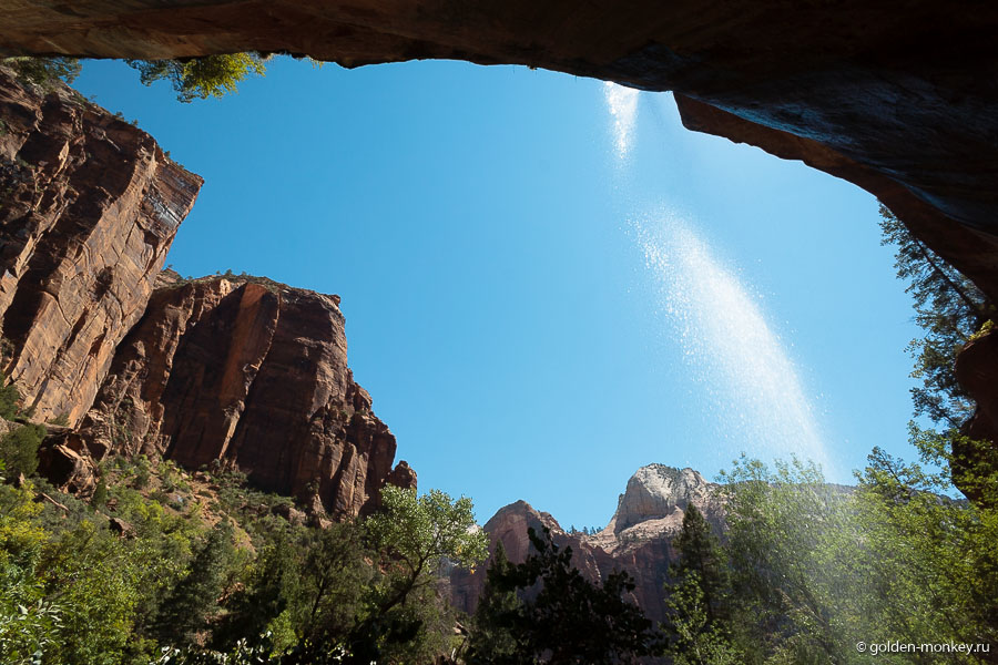 То, что осталось от водопада. То, что осталось от водопада.
