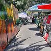 Говорят, выставки картин и местный базар в Сан-Анх