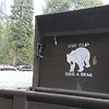 Йосемити - парк, где живут медведи, поэтому, дабы 