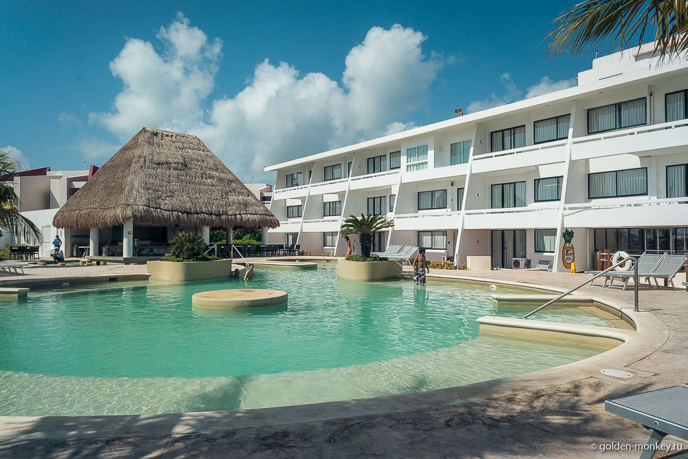 Канкун, отель на пляже Линда