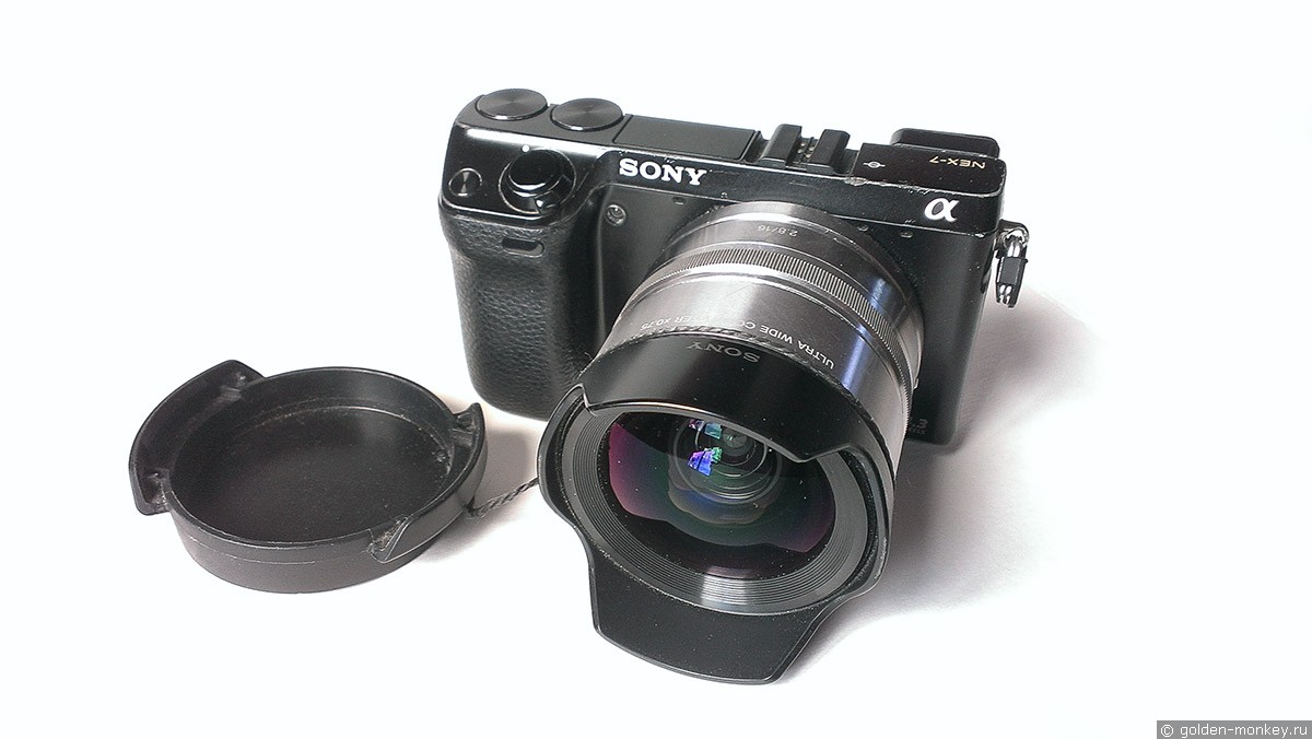 Sony NEX-7 и Sony 16mm f/2.8 E (SEL-16F28) и Sony VCL-ECU1
